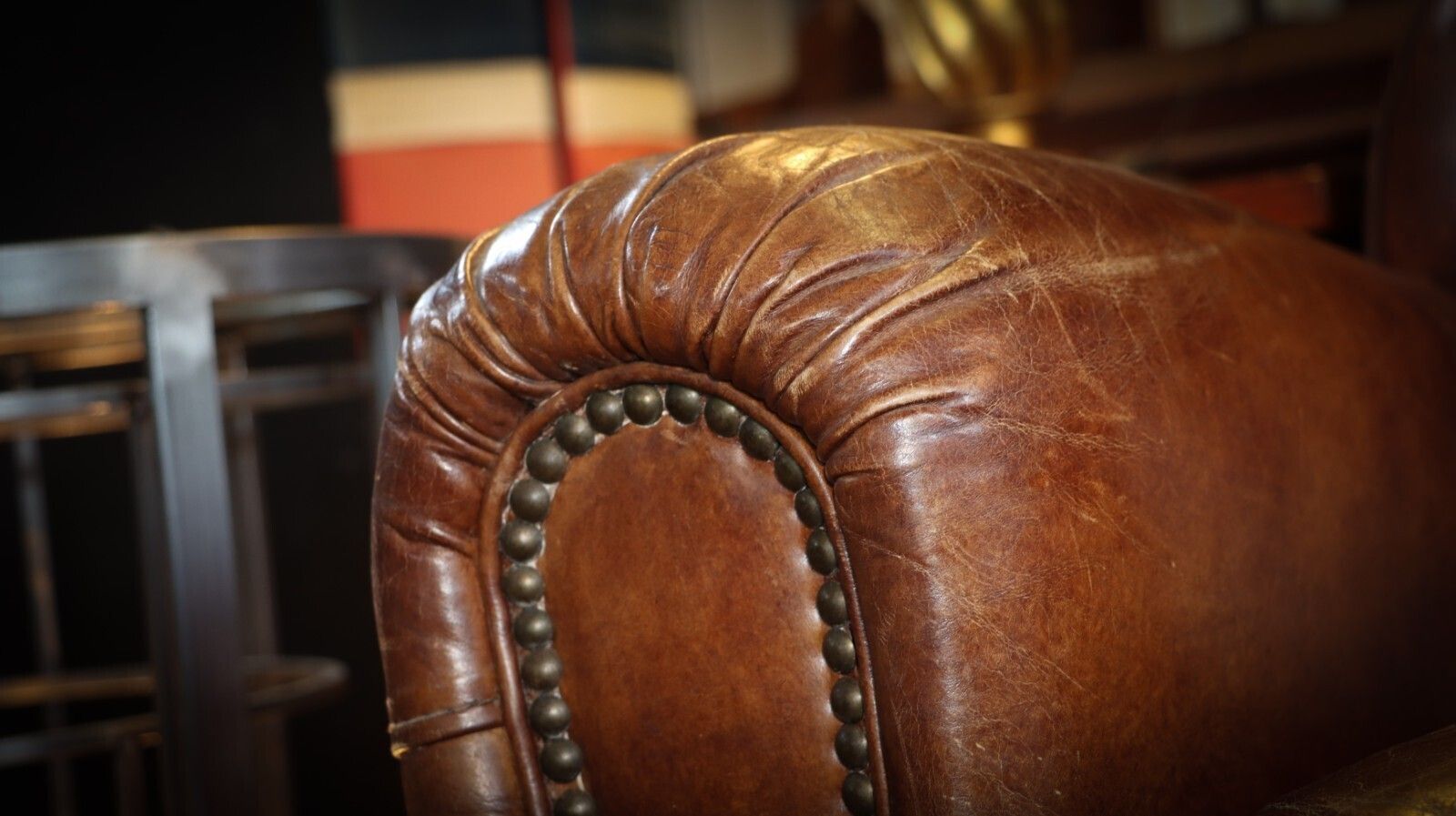 2200.0 Stunning Pair Timothy Oulton Flea Market Leather Club Armchairs photo