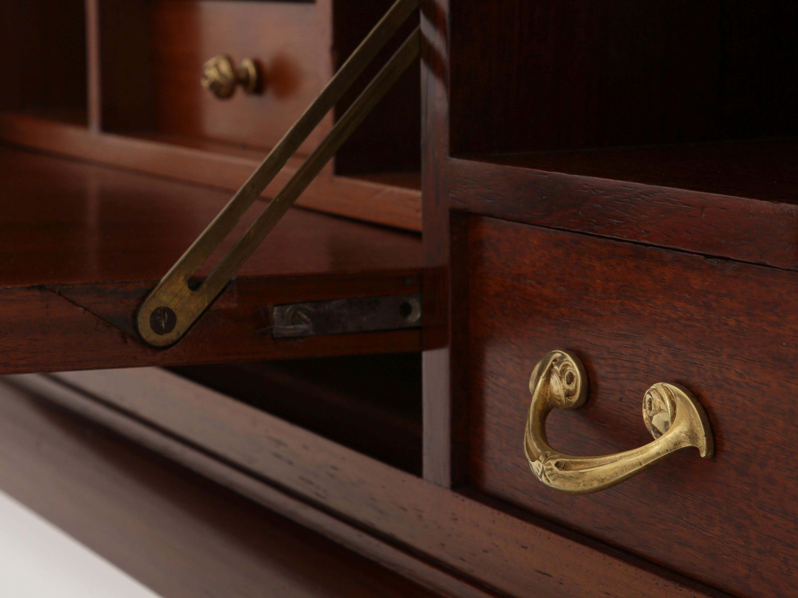 Louis Majorelle Rosewood Cabinet Secretary Desk Circa 1910 photo buy