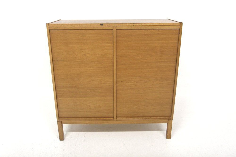 Oak Notary's Cabinet, Sweden, 1950 photo Furniture