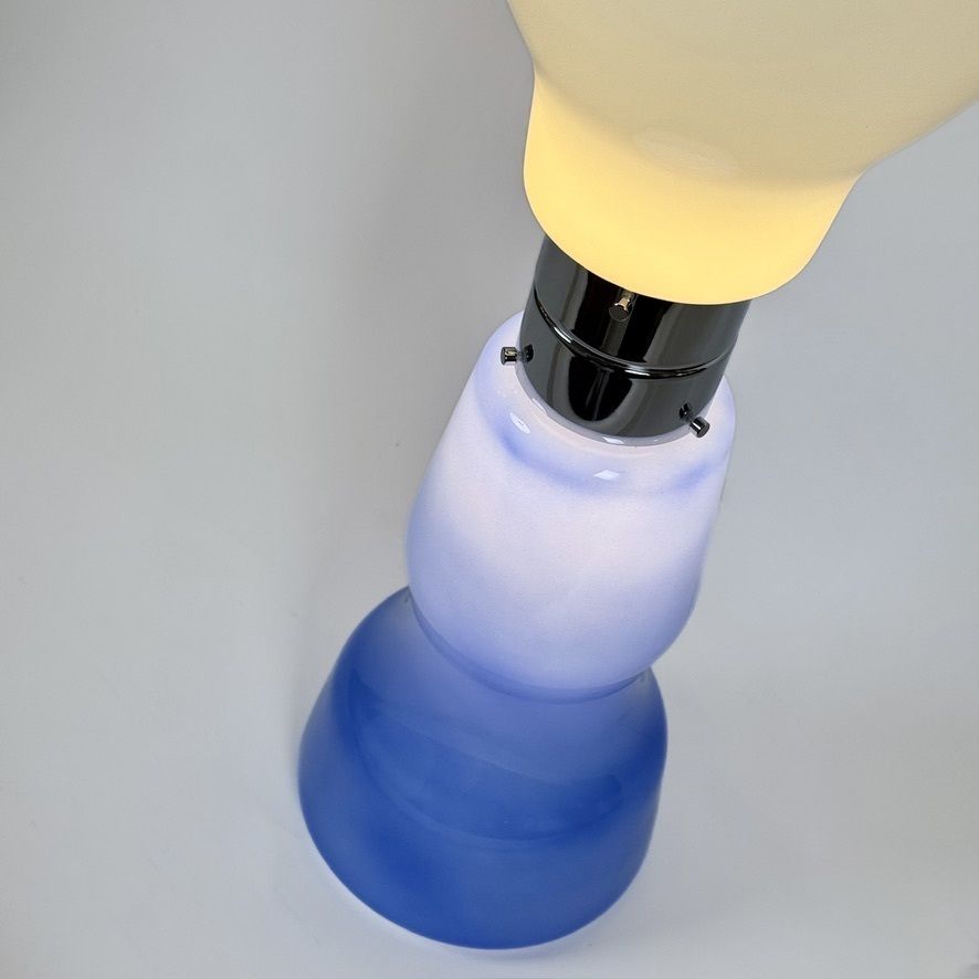 Late 20th Century Birillo Murano Glass Floor Lamp By C. Nason For Av Mazzega photo Lighting