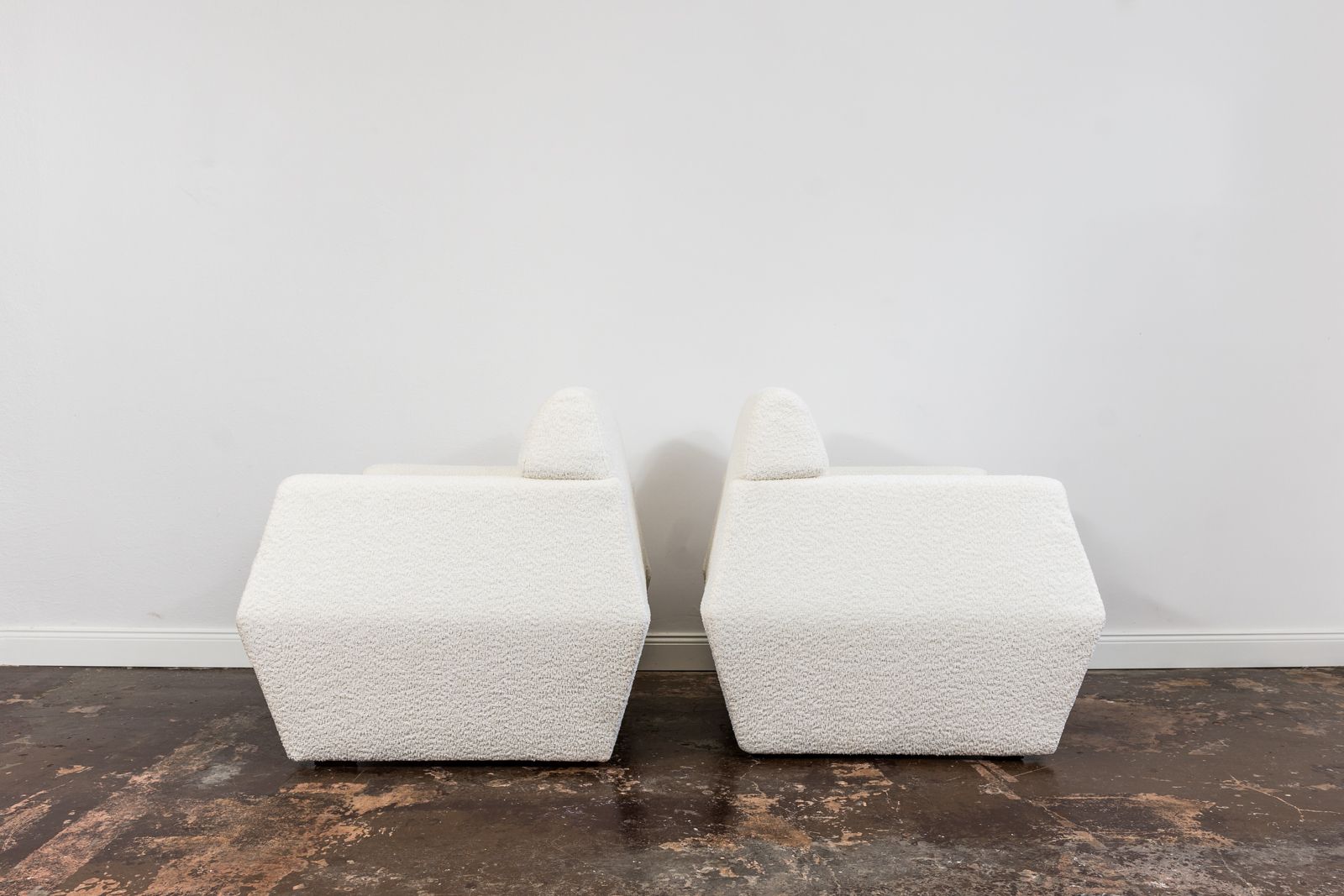 Geometric Vintage Armchairs By Lfm, Poland, 1970s, Set Of 2 photo buy