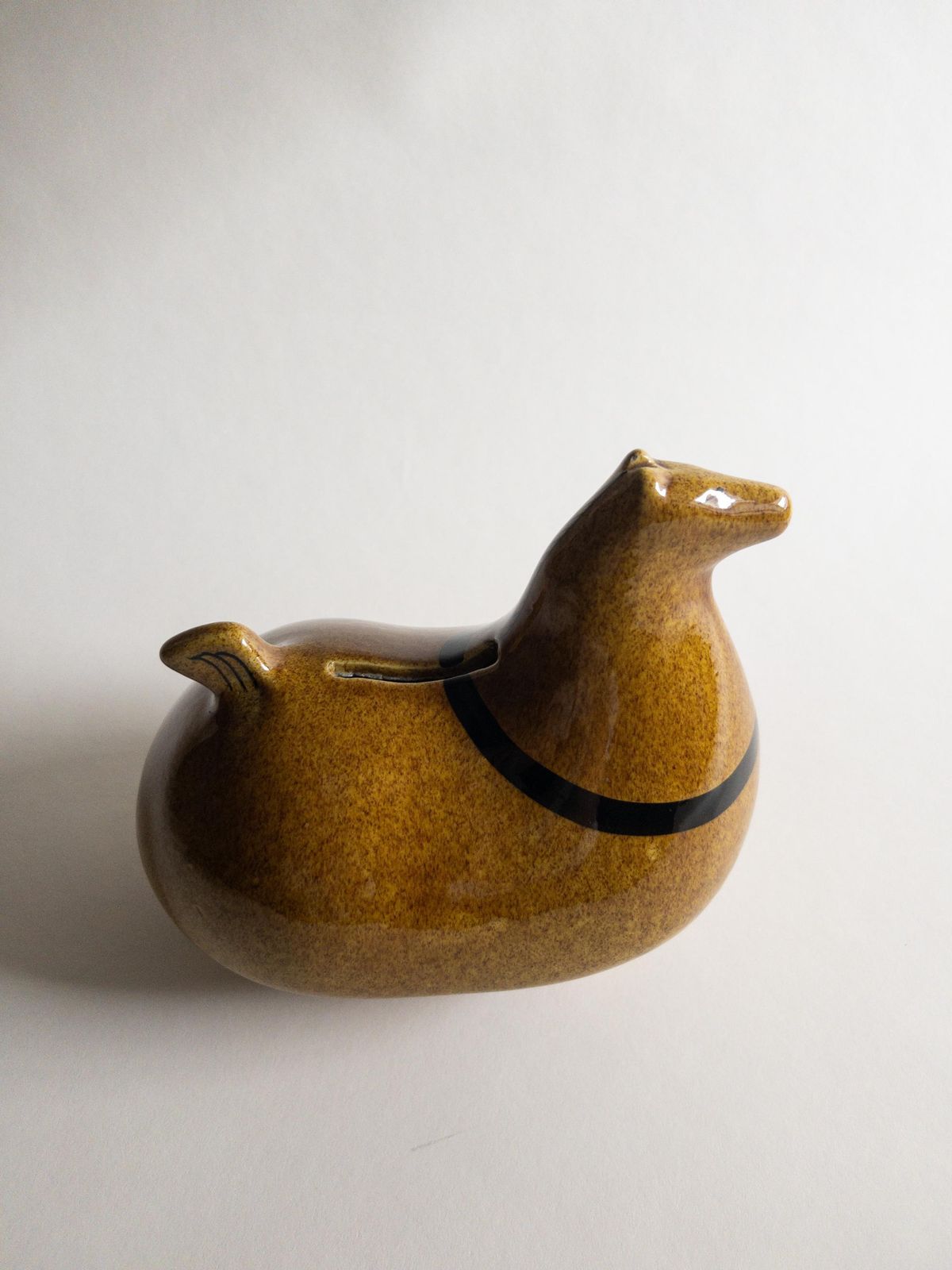 Baldelli Horse Money Bank   Rare Mid Century Italian Pottery   Collectible Piggy Banks photo buy