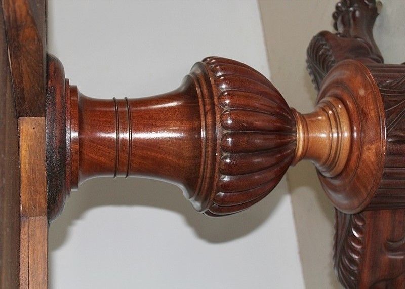 Restoration Pedestal Mahogany 19th photo buy