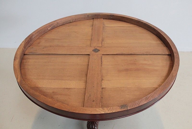 photo for sale Restoration Pedestal Mahogany 19th
