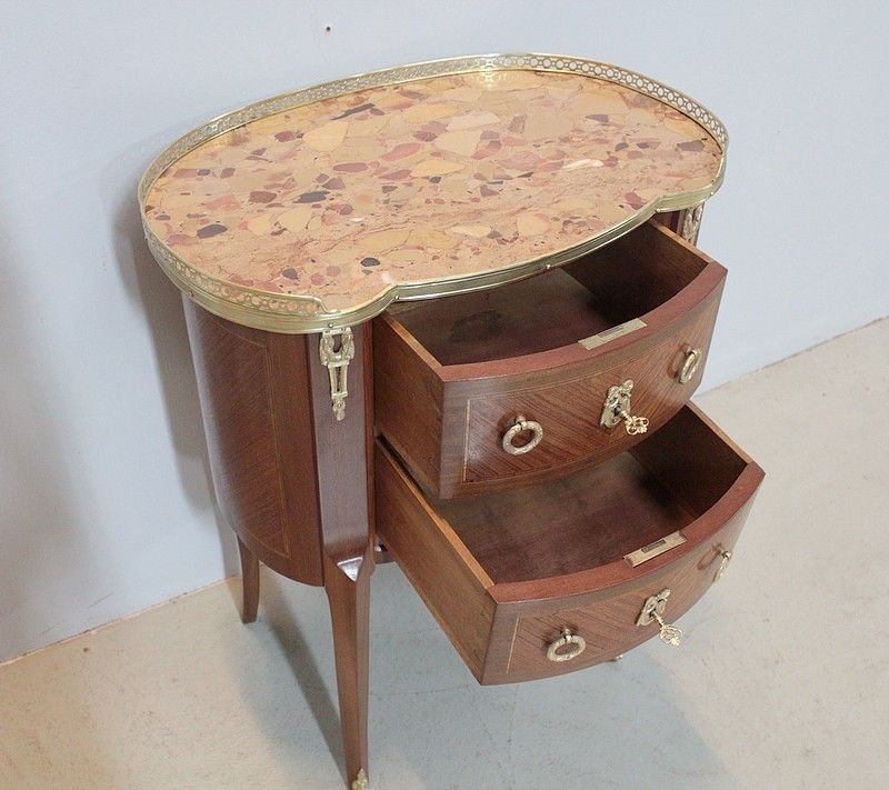 Transition Style Commode In 20th Marquetry photo 2436.98