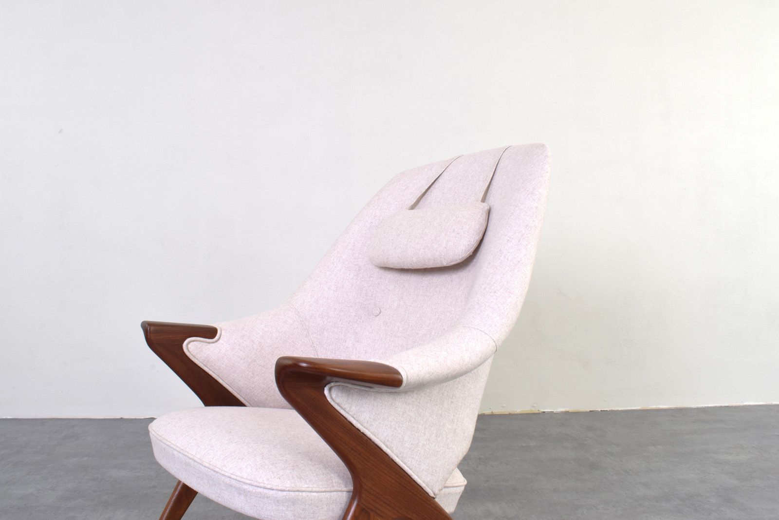Mid Century Teak Bravo Chair By Sigurd Resell For Rastad & Relling, 1957 photo vintage