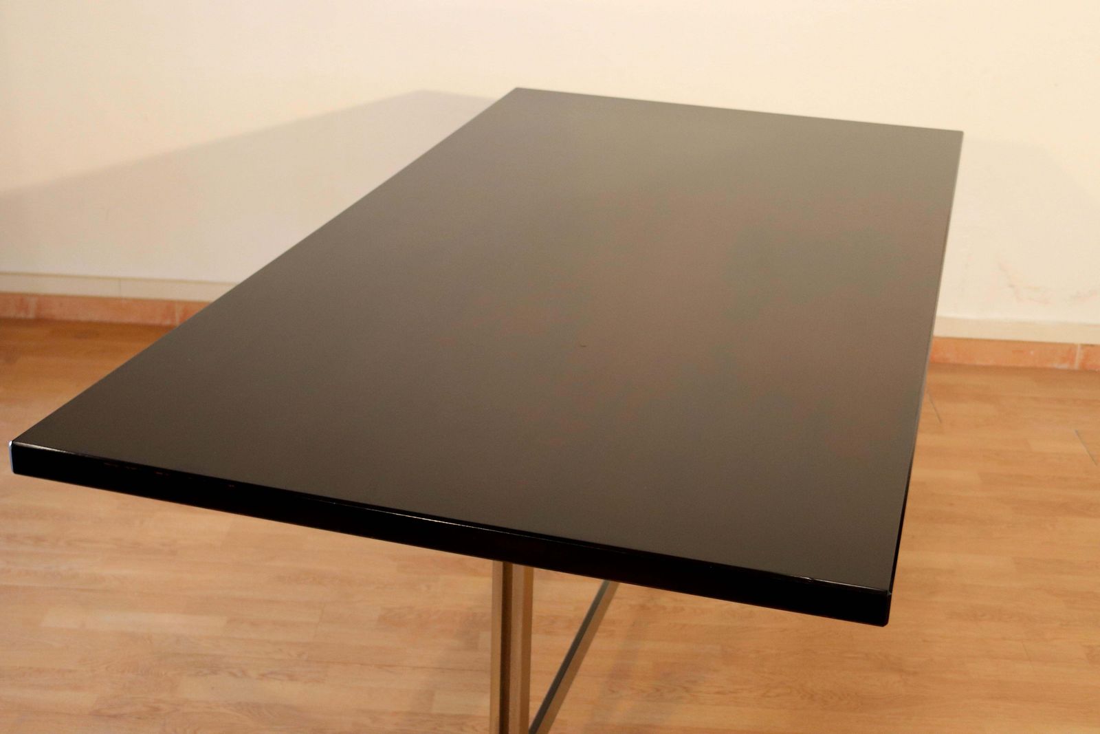 Furniture Mid Century Formanova Table Rosewood Chromed Steel By Gianni Moscatelli, 1965. photo