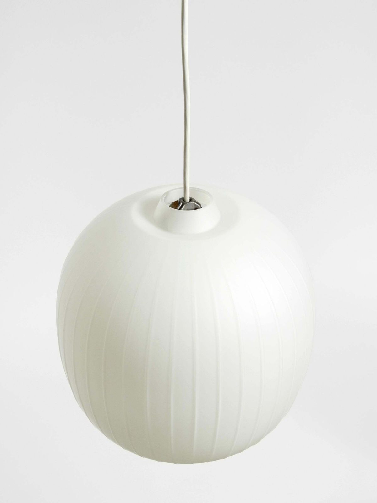 Aloys Gangkofner Mid Century Glass Pendant Lamp Model Bologna By Peill & Putzler photo for sale