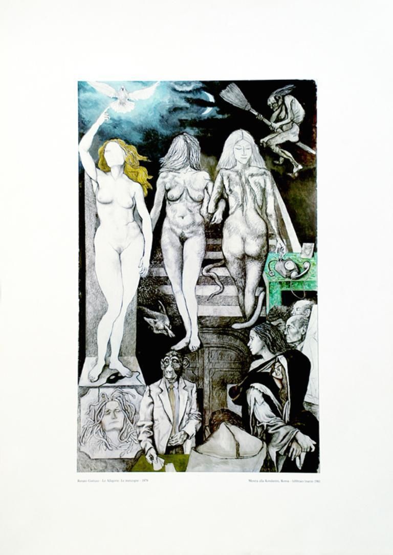 The Allegories : Lies   Offset After Renato Guttuso   19791979