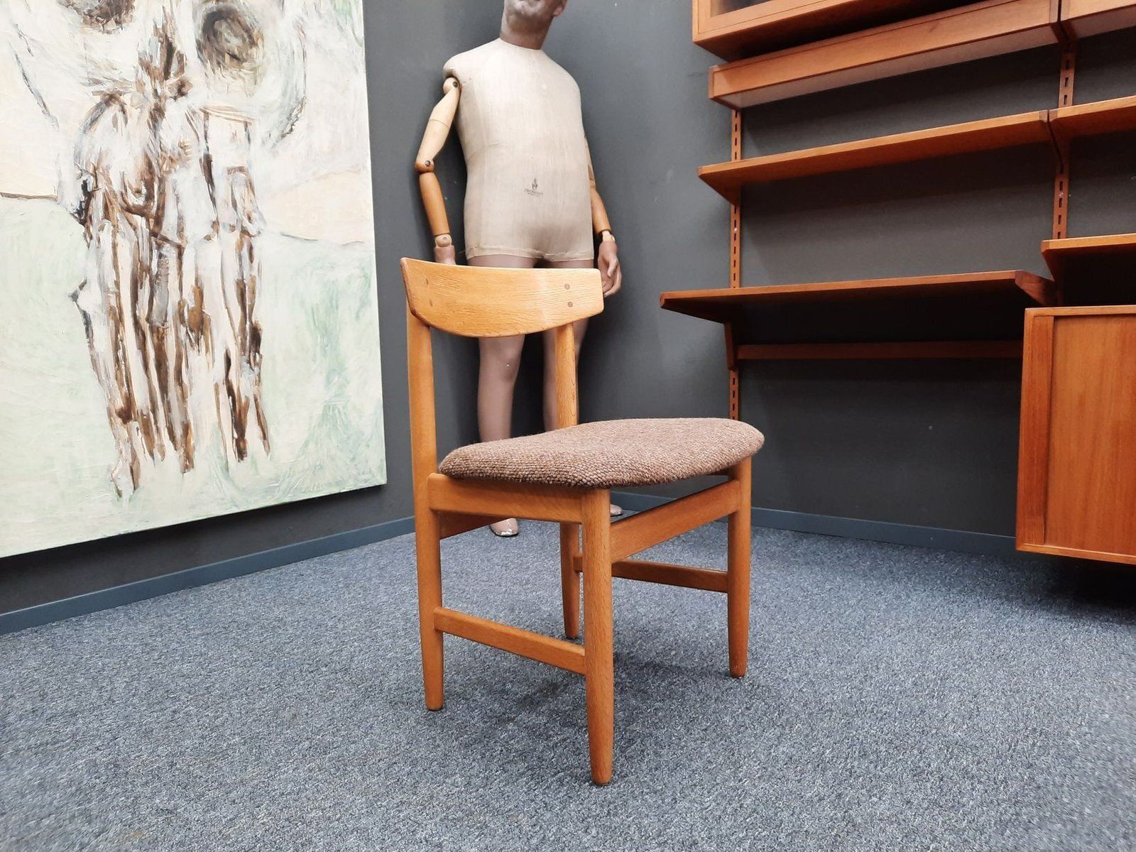 photo furniture Danish Chairs By Børge Mogensen For Søborg Møbelfabrik, 1960s, Set Of 2