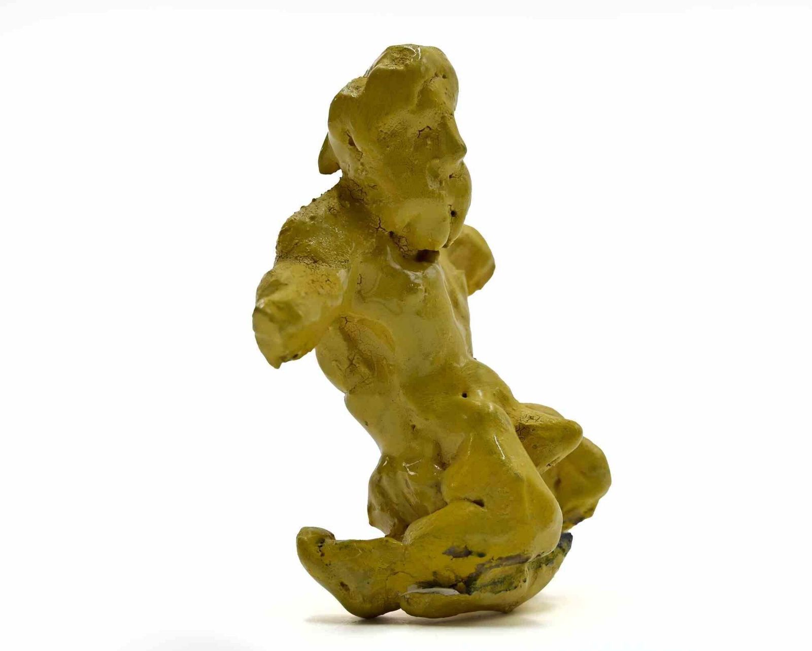 Sirio Pellegrinifigure In Yellow   Sculpture By Sirio Pellegrini   1960s1960s photo furniture