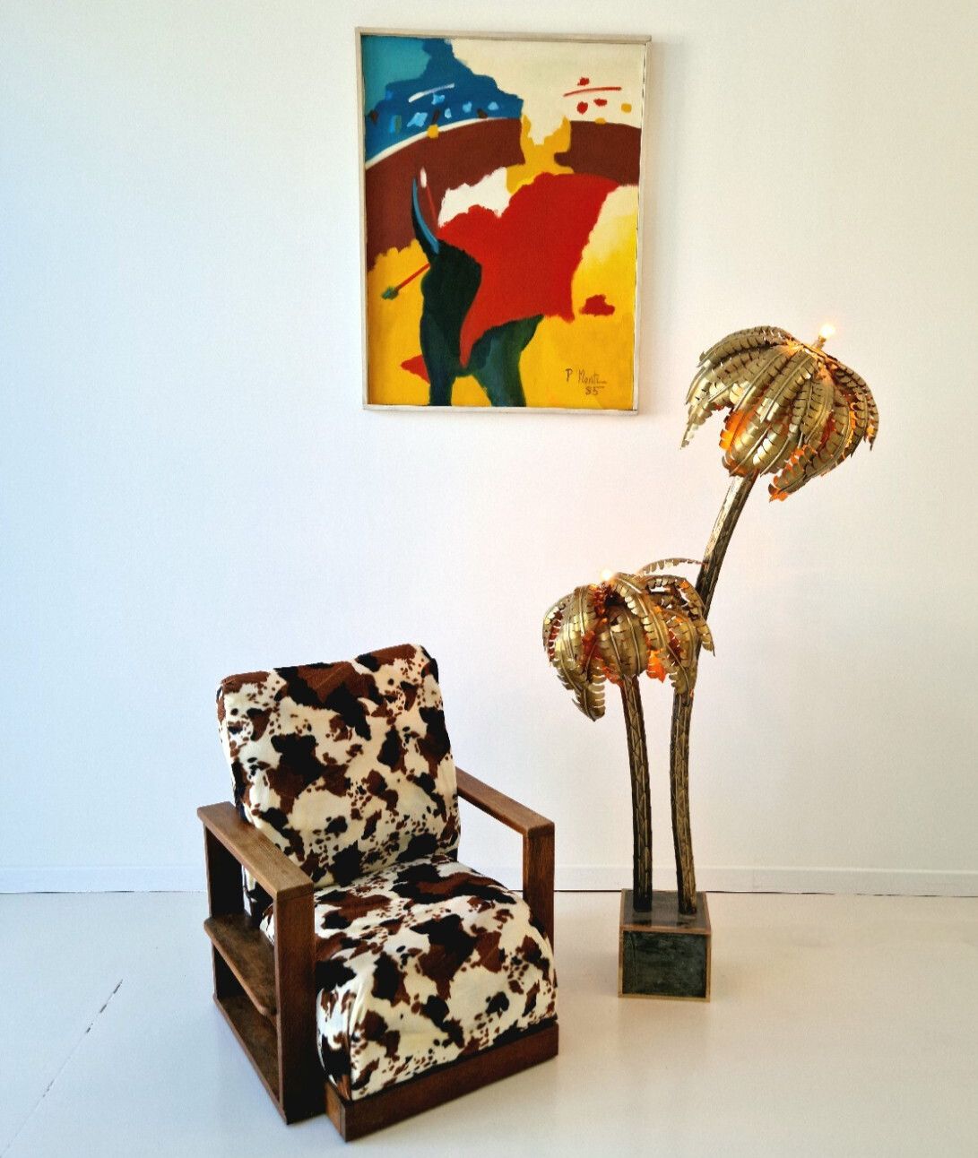 Art Deco Armchair Heals Modernist Style Reclining Chair