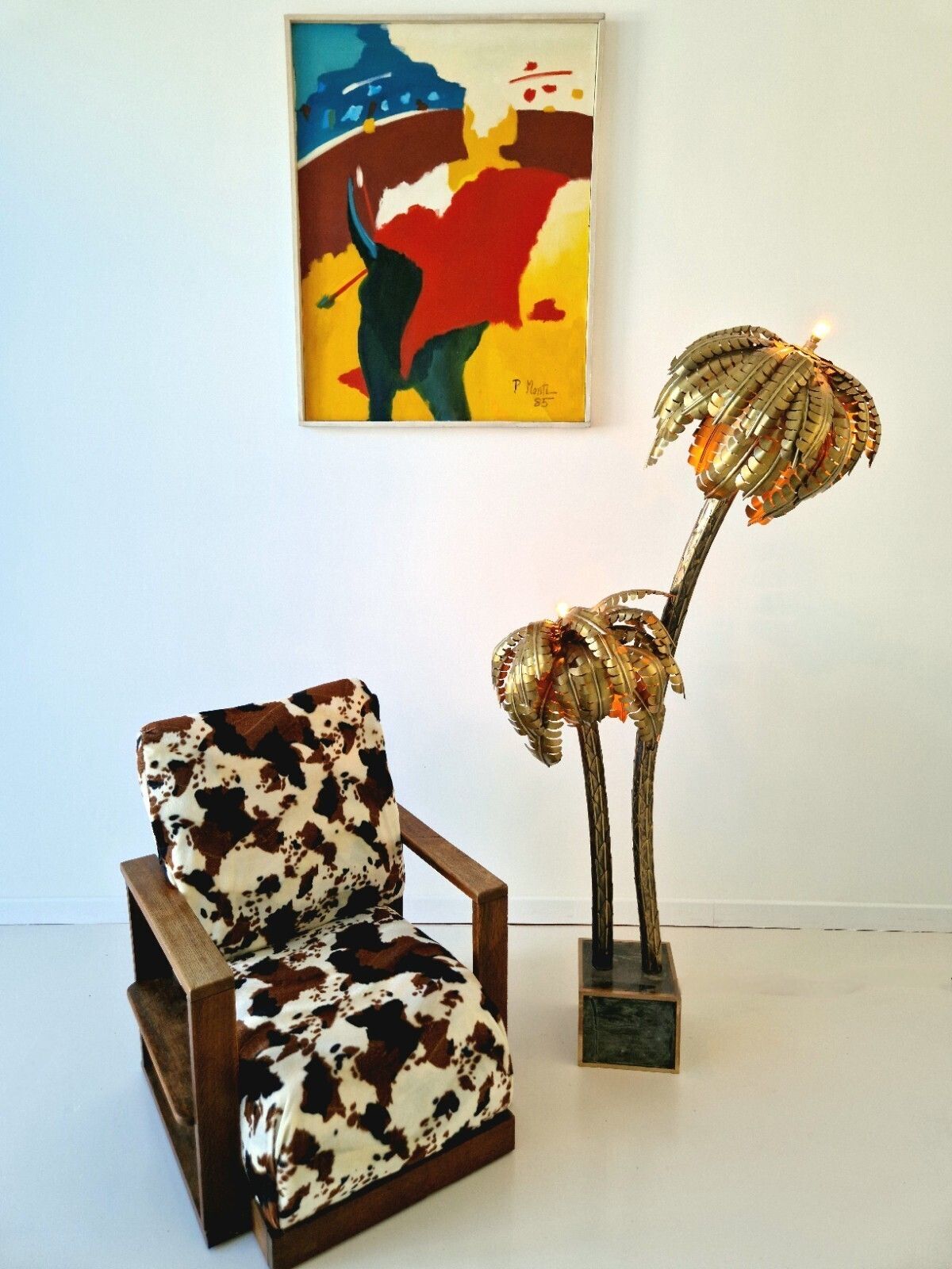Art Deco Armchair Heals Modernist Style Reclining Chair photo vintage