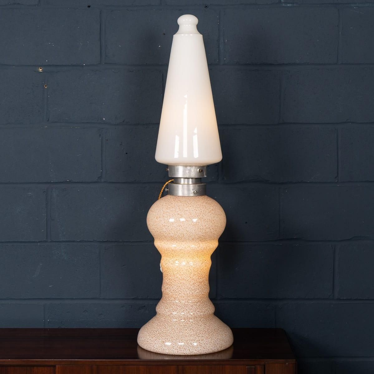 Vintage Italian Floor Lamp By Carlo Nason For Mazzega, 1970 photo vinterior