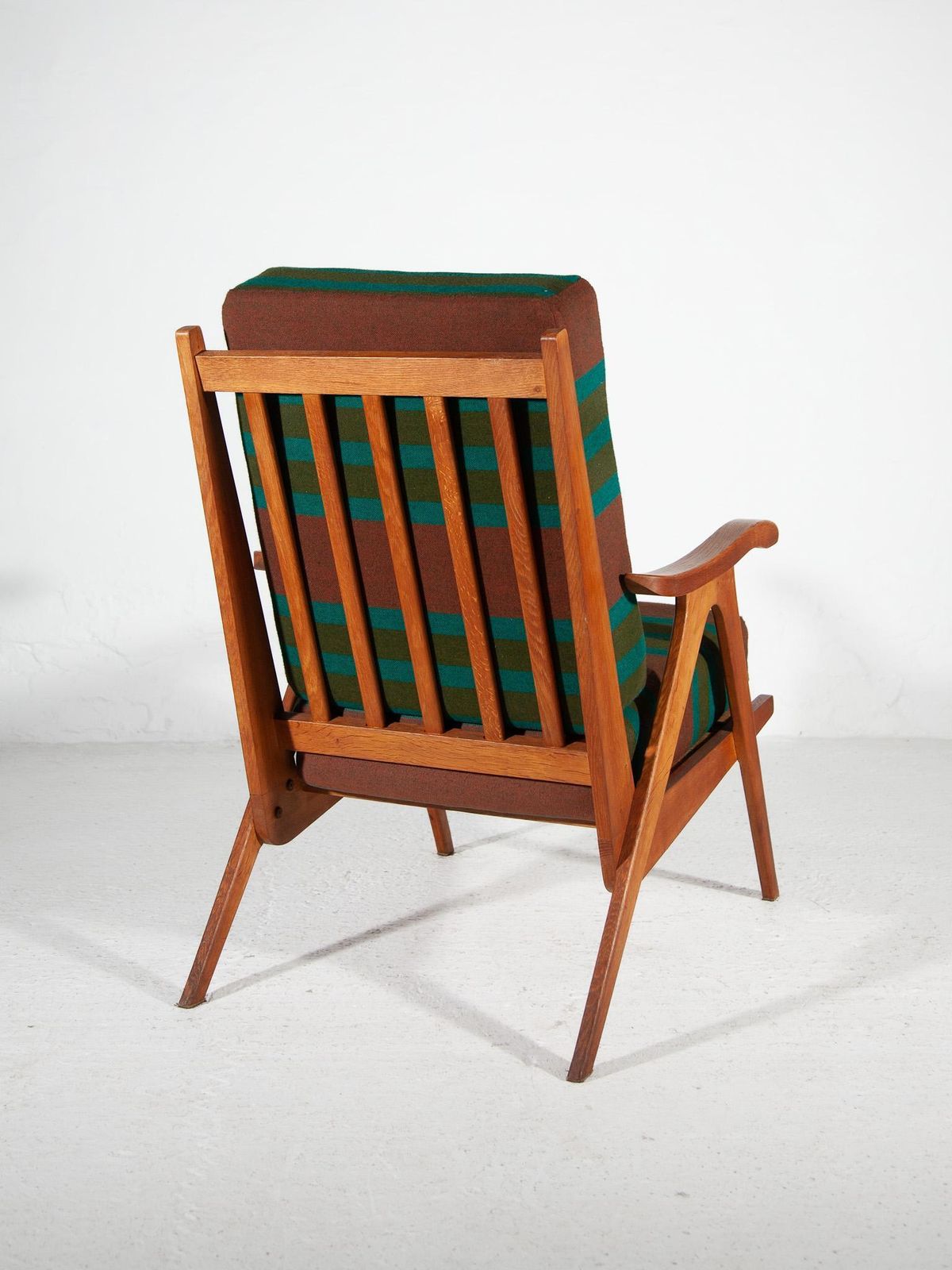 1950 Midcentury Modern Rob Parry Set Of Two Teak Lounge Chairs photo vinterior