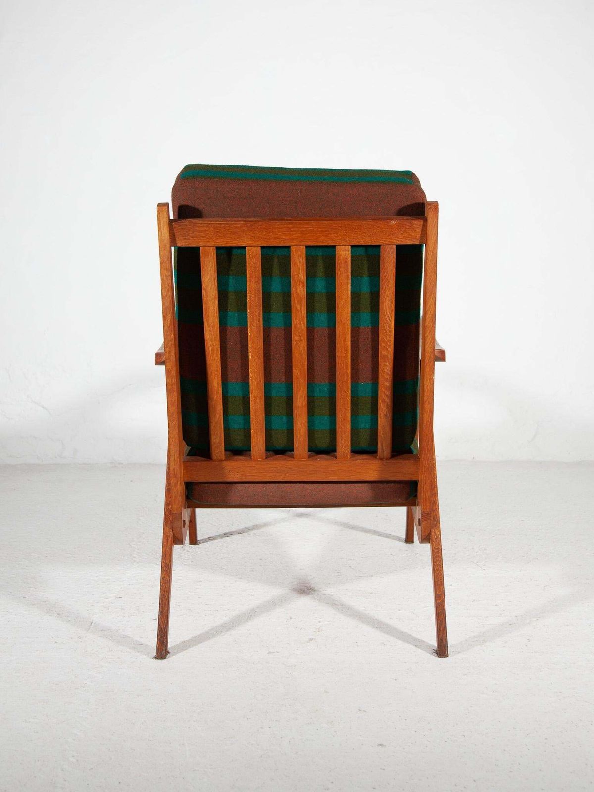 1950 Midcentury Modern Rob Parry Set Of Two Teak Lounge Chairs photo buy