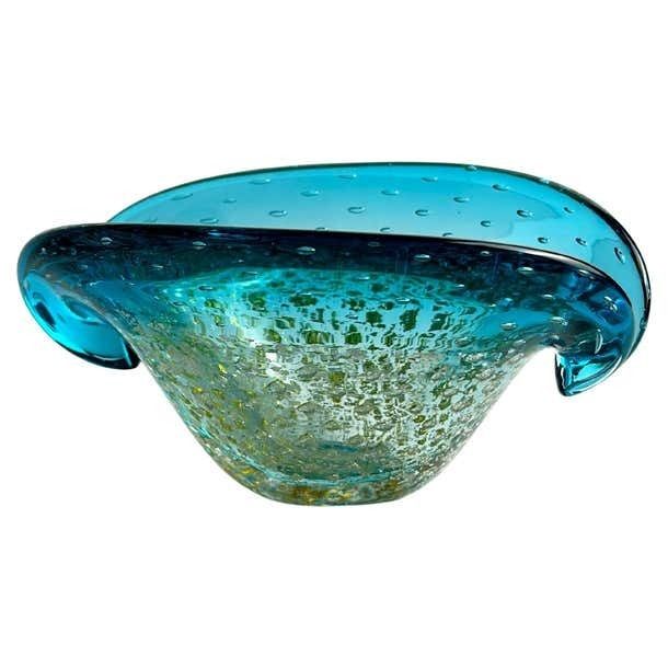 Murano Glass Sommerso Bowl By Archimede Seguso, 1960s Italy