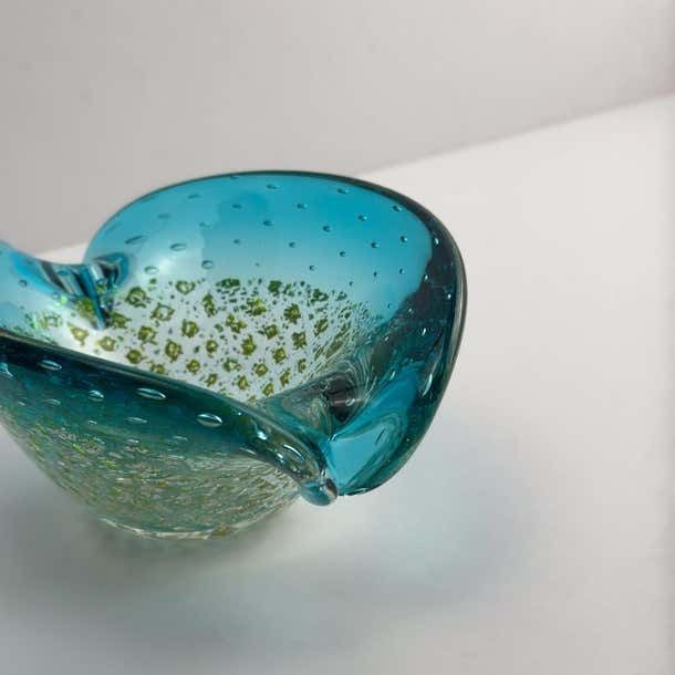 Murano Glass Sommerso Bowl By Archimede Seguso, 1960s Italy photo furniture