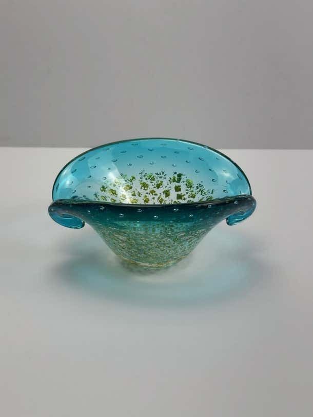 Murano Glass Sommerso Bowl By Archimede Seguso, 1960s Italy photo 590.0