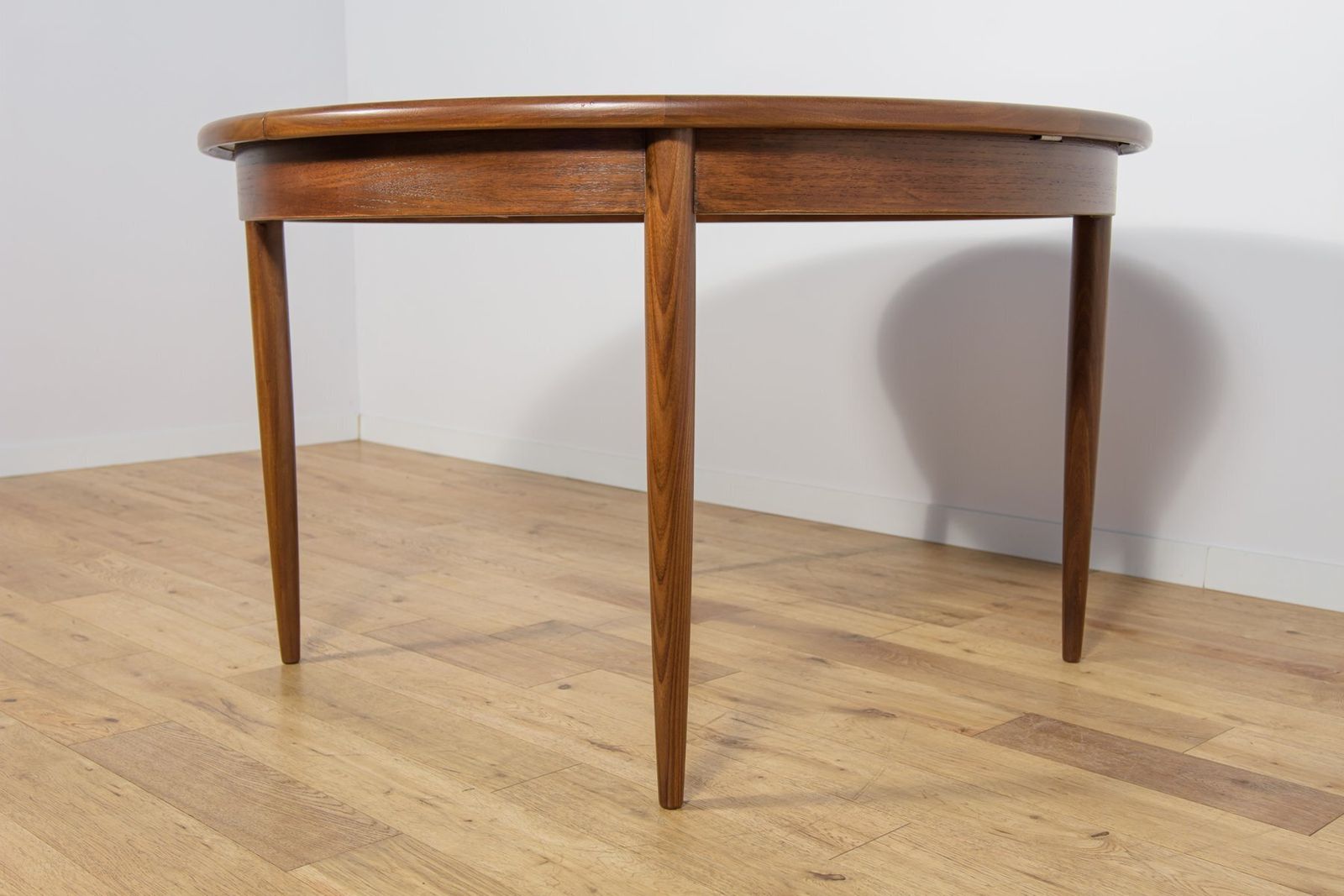 Mid Century Round Teak Fresco Dining Table From G Plan, United Kingdom, 1960s photo for sale