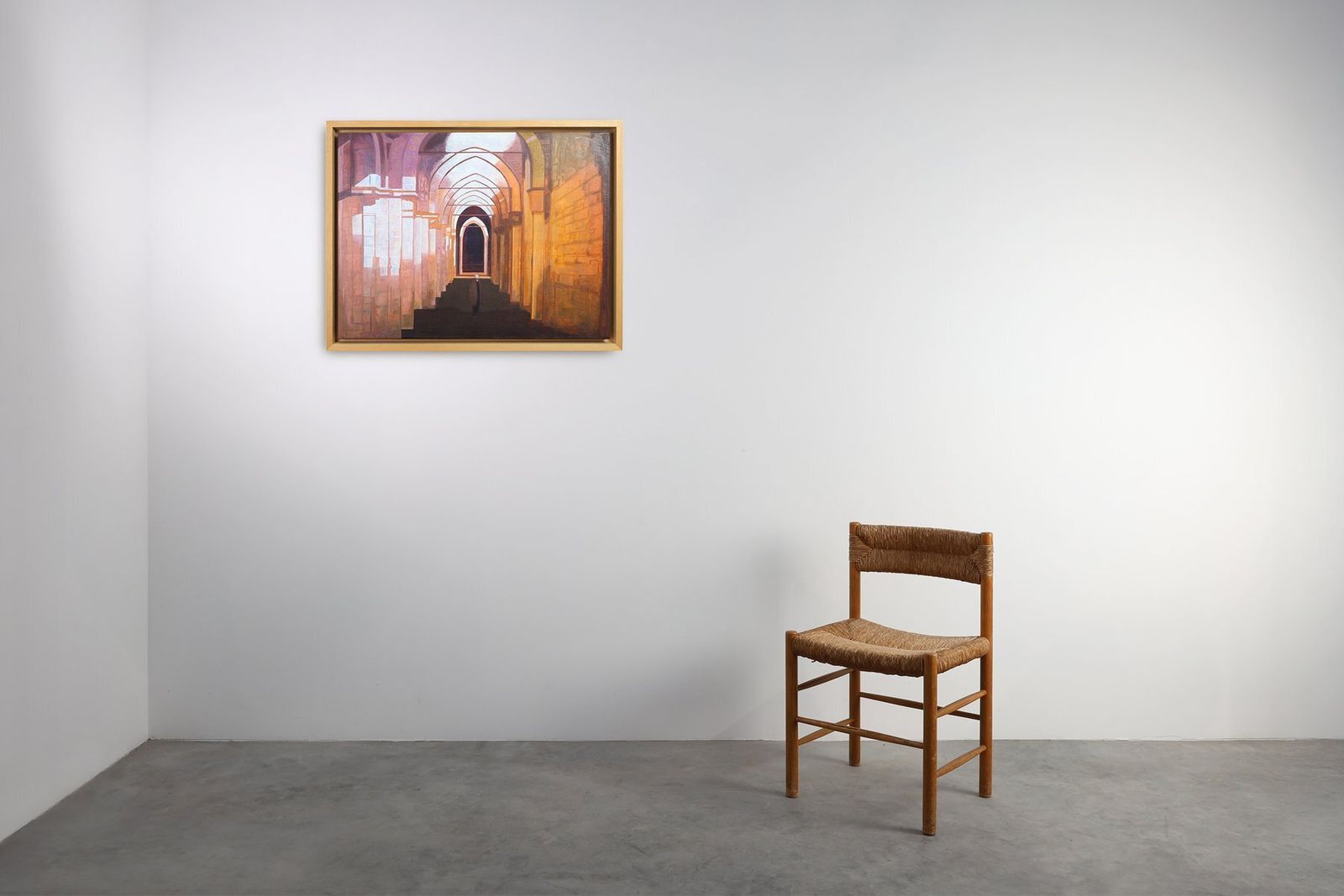 Hans Vandekerkhove, San Galgano, 2009, Oil On Canvas photo furniture