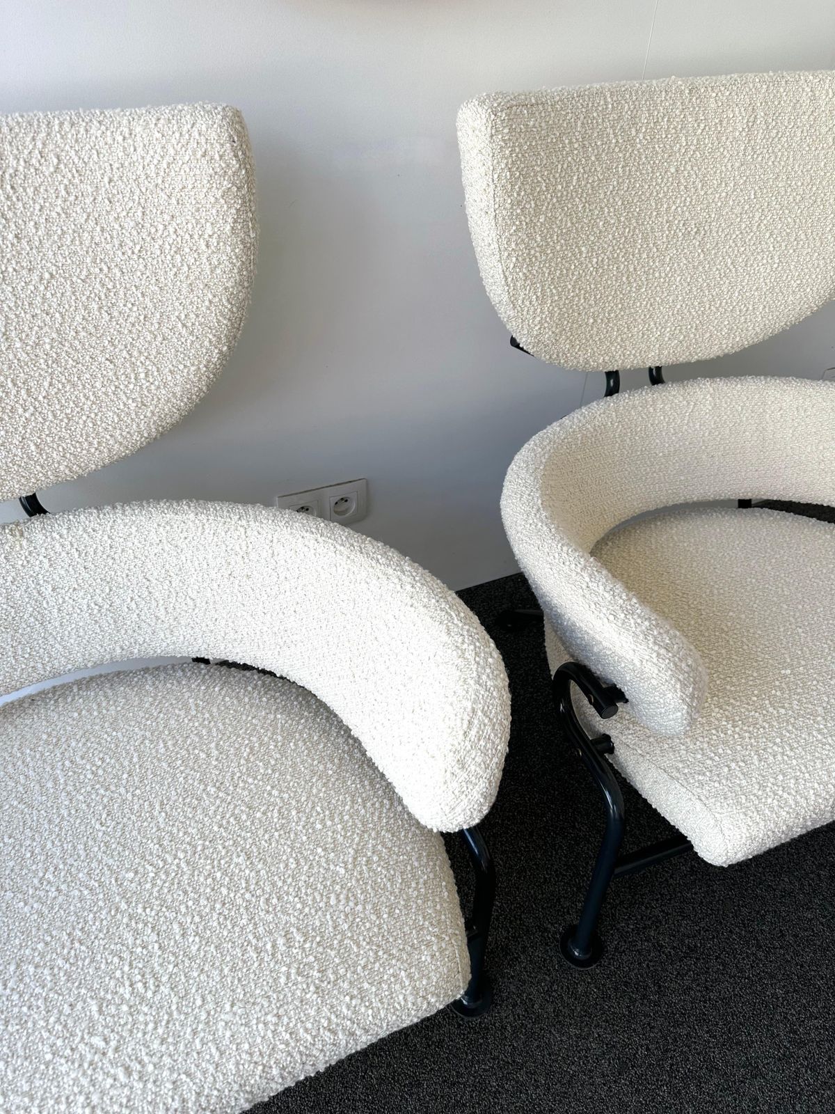 photo vinterior Pair Of Armchairs Pl19 By Franco Albini For Poggi, Italy, 1960s