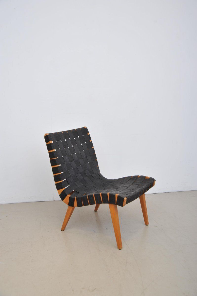 Model 654w Vostra Armchair By Jens Risom For Walter Knoll, 1950s