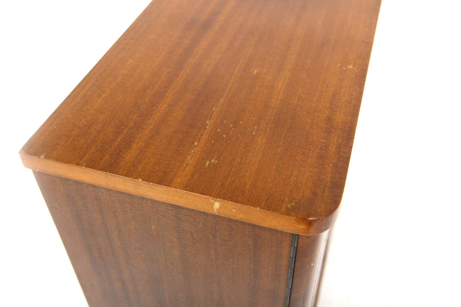Swedish Modern Scandinavian Mahogany Model 21 Bookcase, Sweden, 1940s photo for sale