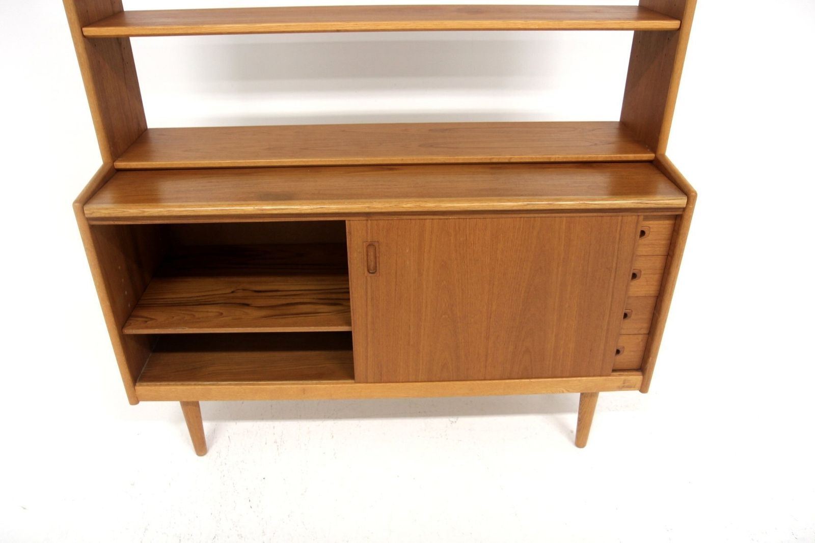 Scandinavian Teak Secretary Desk, Sweden, 1960s photo vinterior