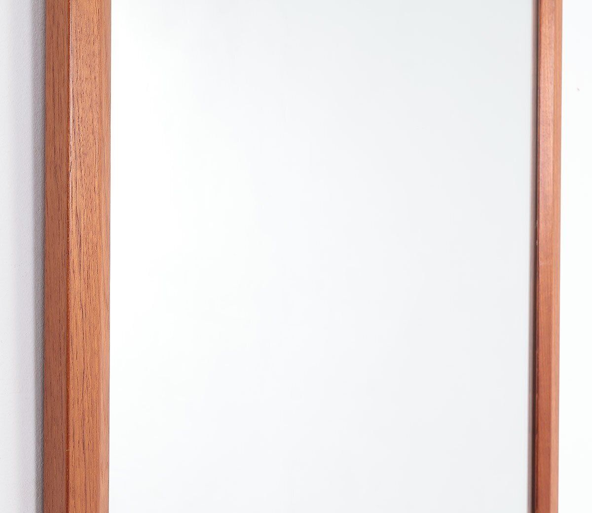 Model 164 Mirror In Teak By Kai Kristiansen For Aksel Kjersgaard, 1960s photo vintage