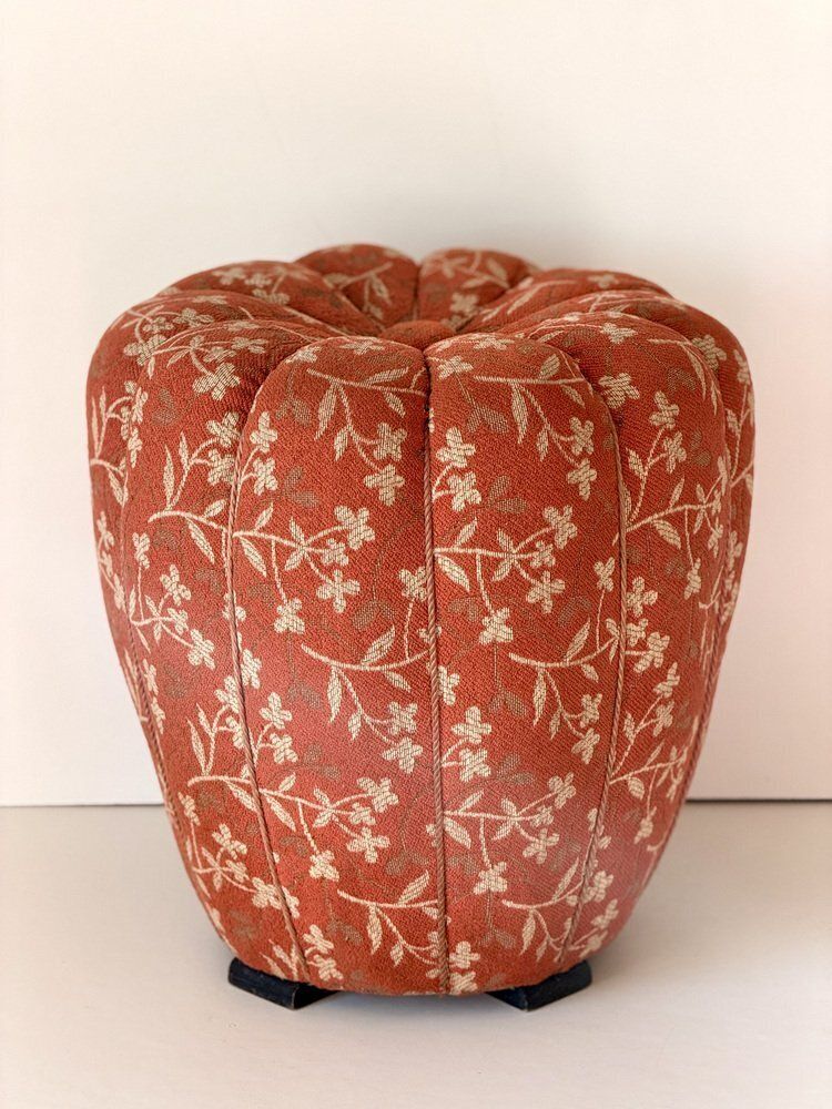 Tabouret Van Jindrich Halabala Voor Cesky Nabytek, Tsjecho Slowakije, 1956