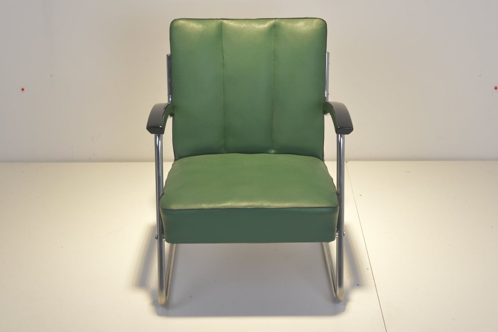 Steel Tube Chair From Drabert, 1950 photo for sale