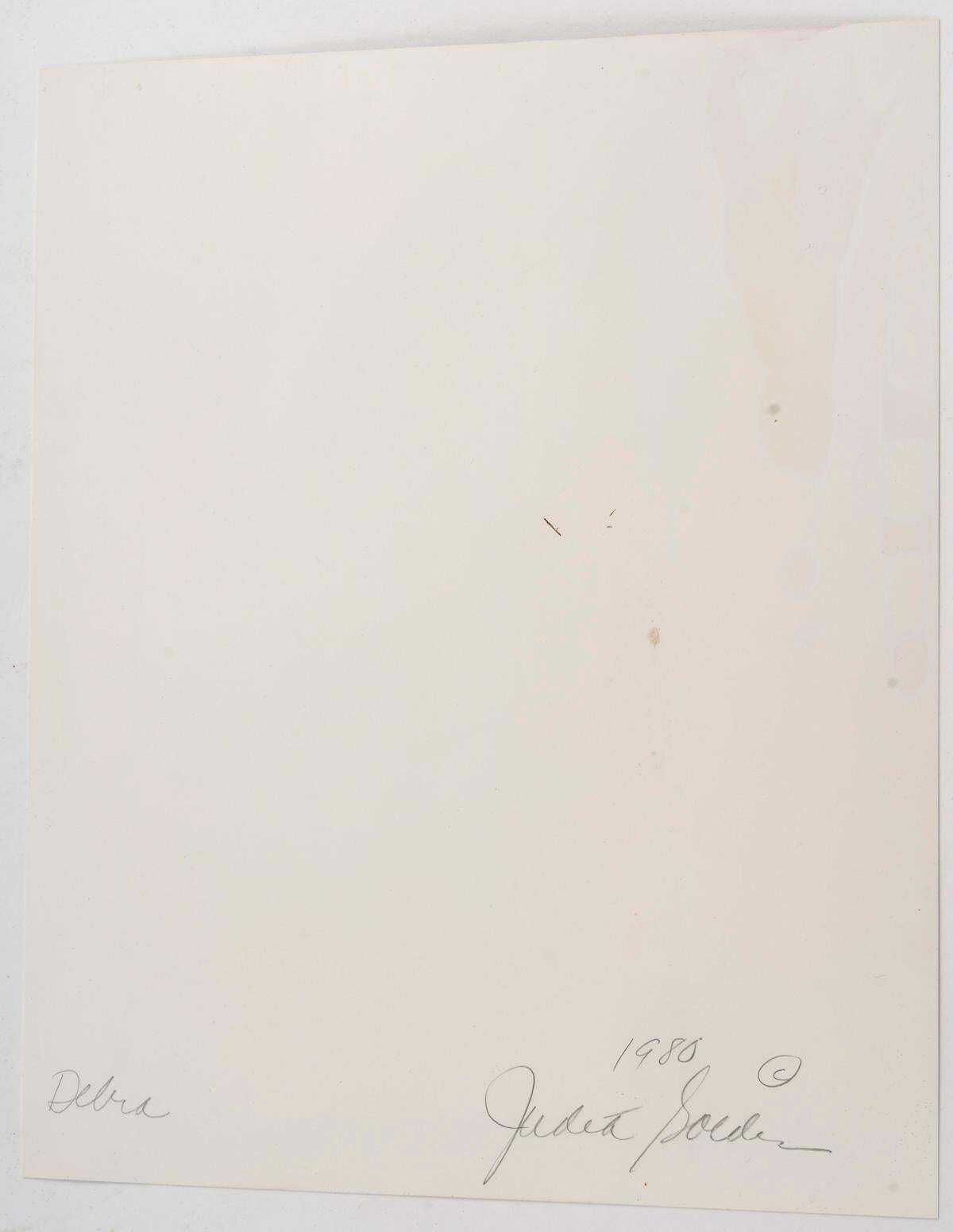 Colour Photograph, Signed, Dated 1980. photo 1644.91