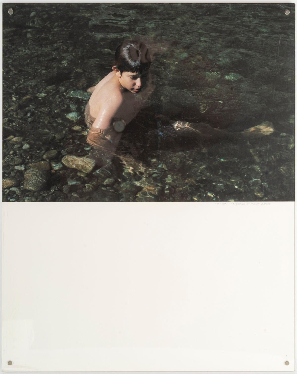 Colour Photograph, Signed Gouju Labeaume, August 2005, Mounted Under Glass. photo furniture