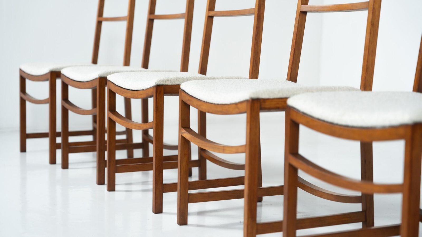 Set Of 6 Mid Century Modern Dining Chairs By Renato Venturi For Mim, 1950s photo furniture