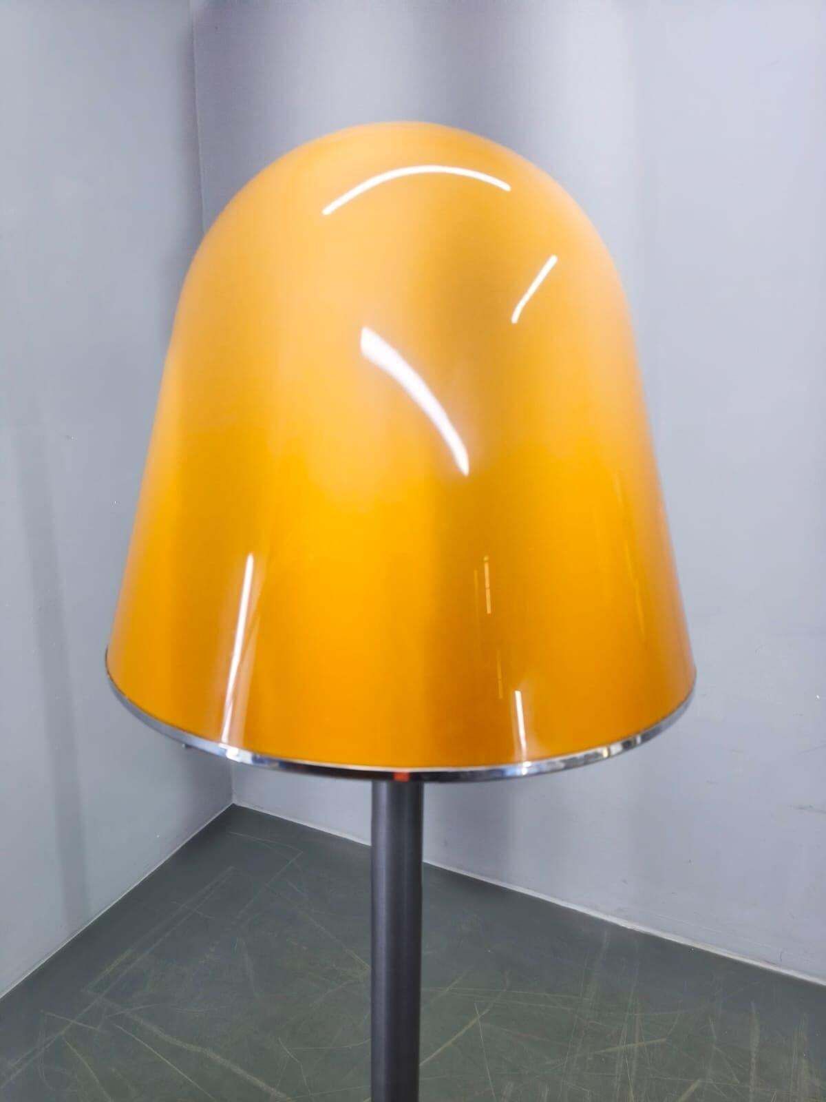 Rare Mid Century Modern Floor Lamp "Kuala " By Franco Bresciani, Italy , 1970s photo for sale