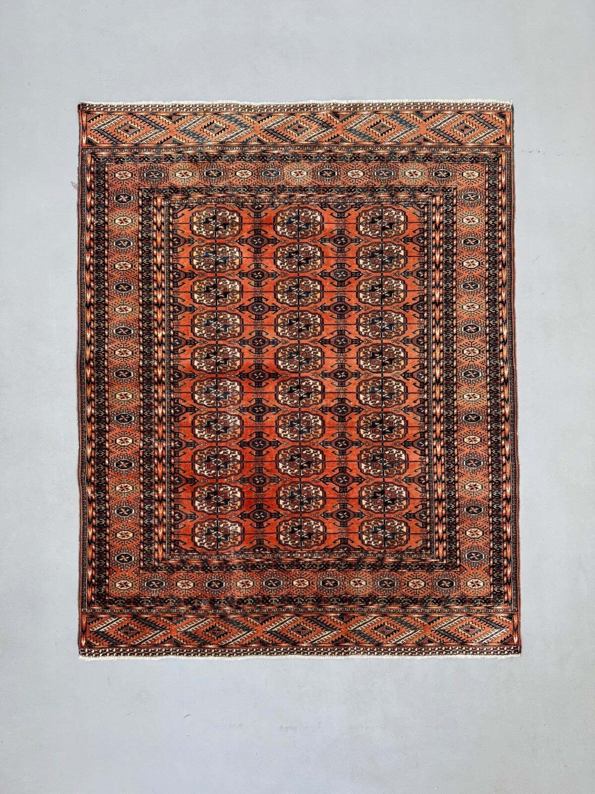 Afghan Turkoman Rug 204x161 Cm, Large 2523