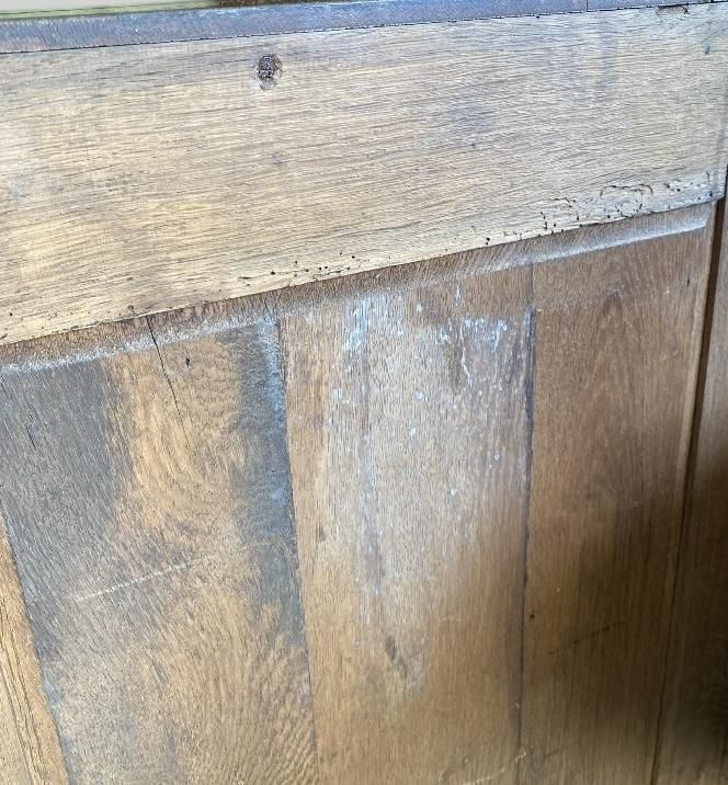 Furniture Late 19th Century French Oak Provincial Corner Cupboard photo