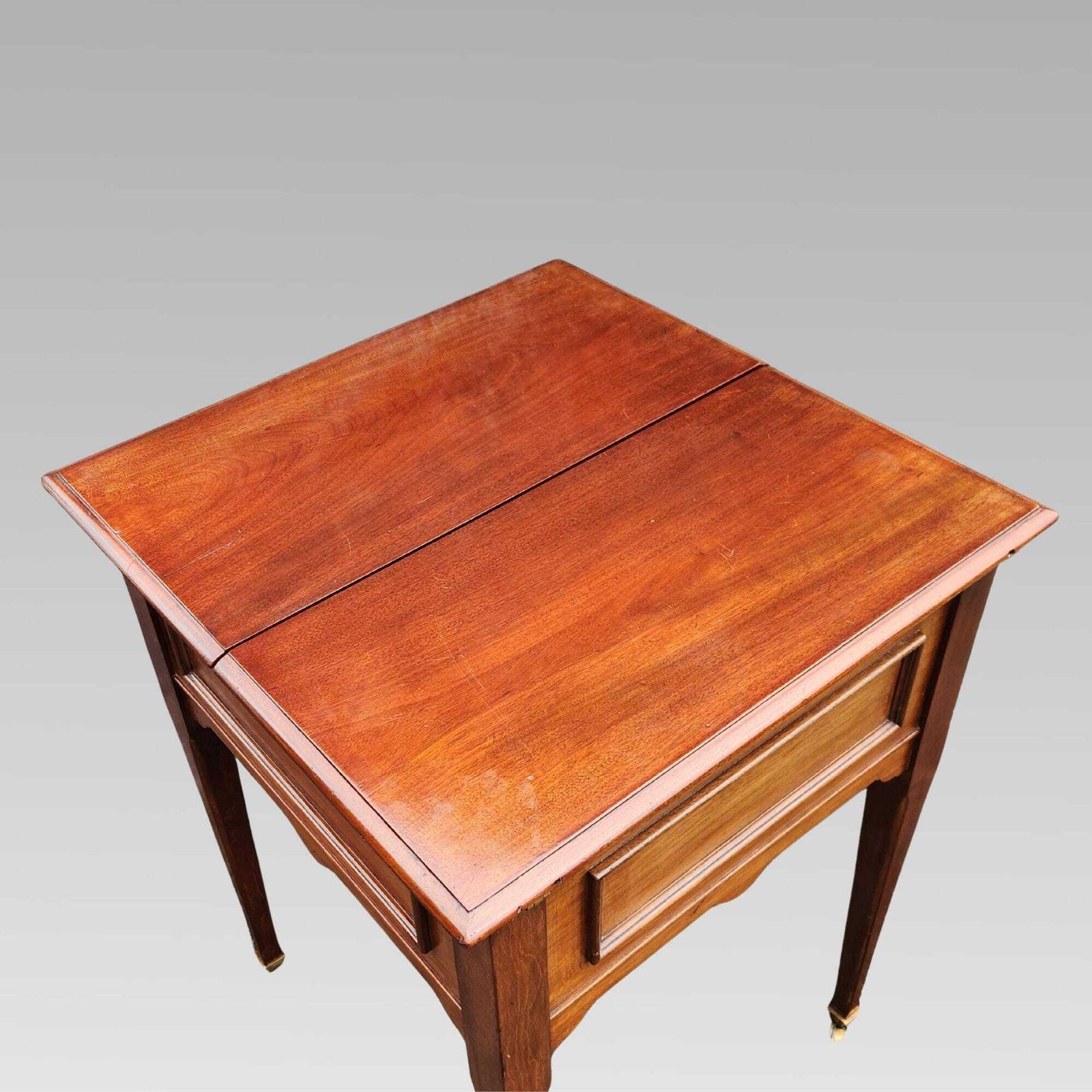 Metamorphic Antique Edwardian Fold Over & Lift Action Ladies Writing Table, Desk photo 795.0