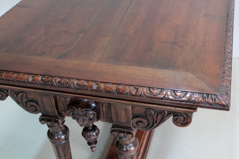 Mid 20th Century Renaissance Table photo vintage