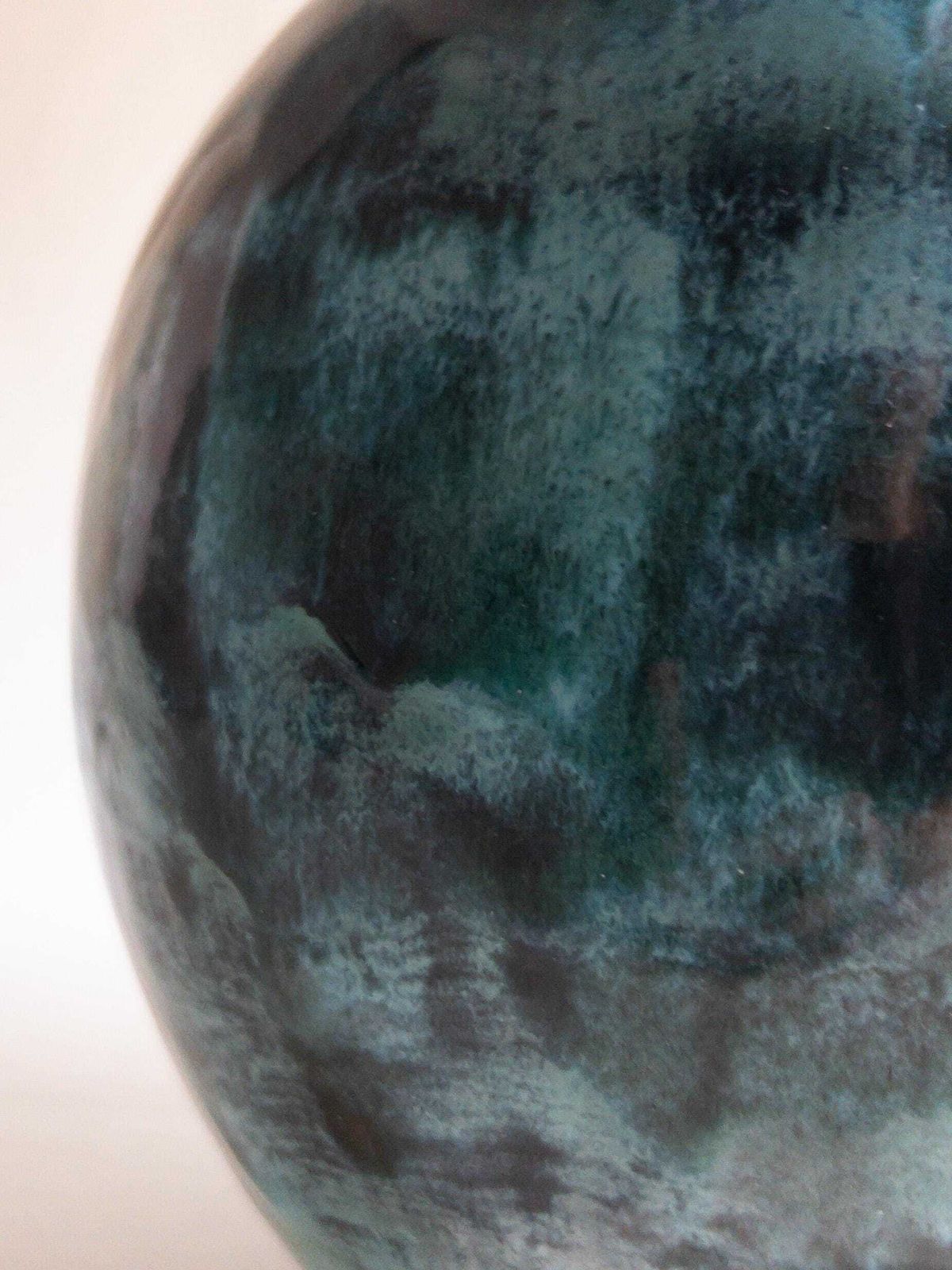 photo vinterior Gustav Spörri Ceramic Table Lamp Base, Swiss Mid Century Pottery