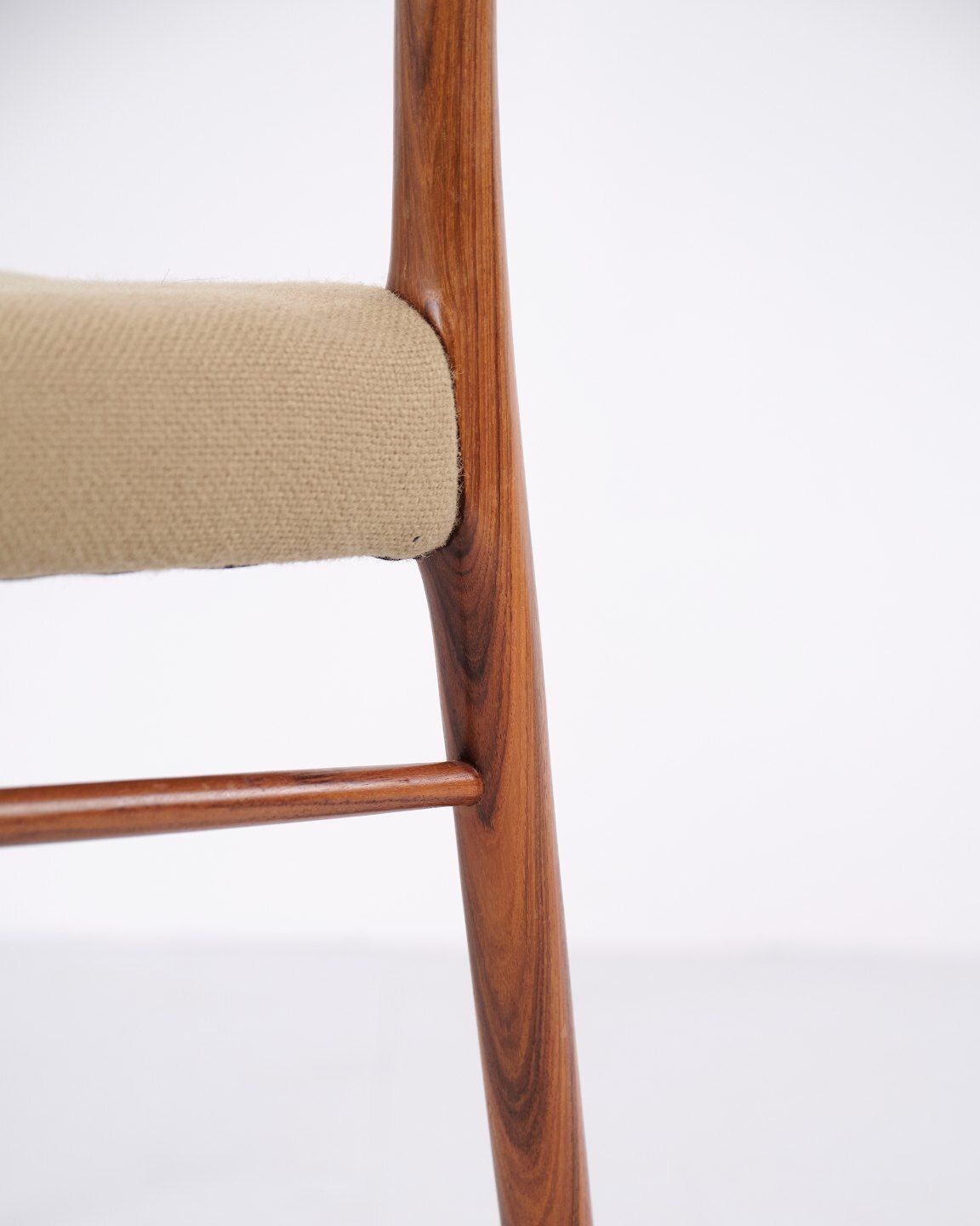 photo for sale Dining Chairs By Arne Wahl Iversen For Glyngøre Stolefabrik In Rosewood, 1950s.