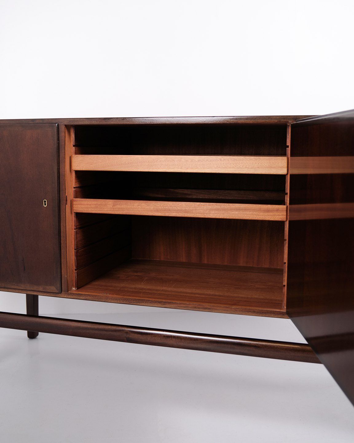 Mahogany Sideboard, Rungstedlund Series By Poul Jeppesens Møbelfabrik. photo buy