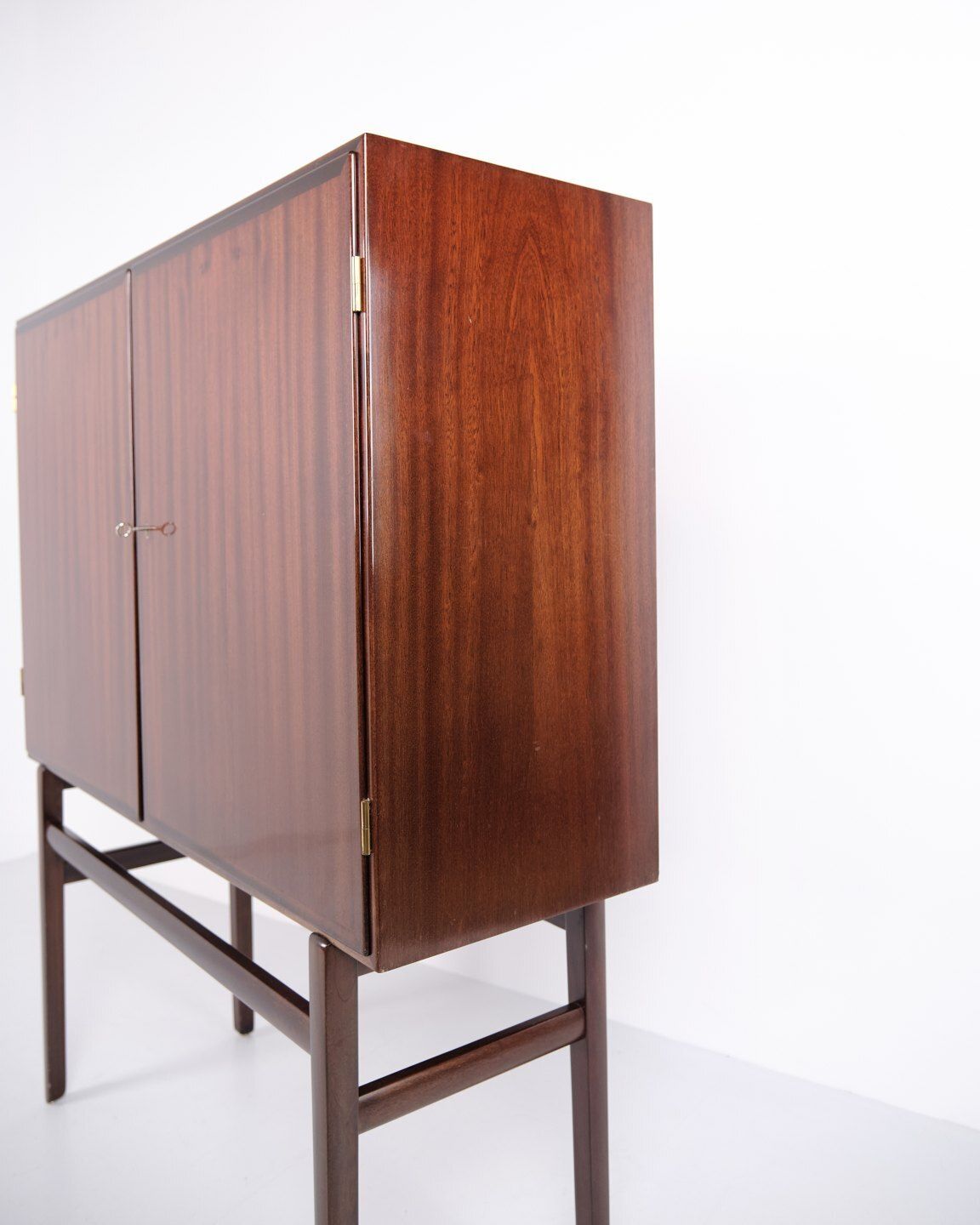 photo for sale Mahogany Cabinet, Rungstedlund Series By Poul Jeppesens Møbelfabrik.