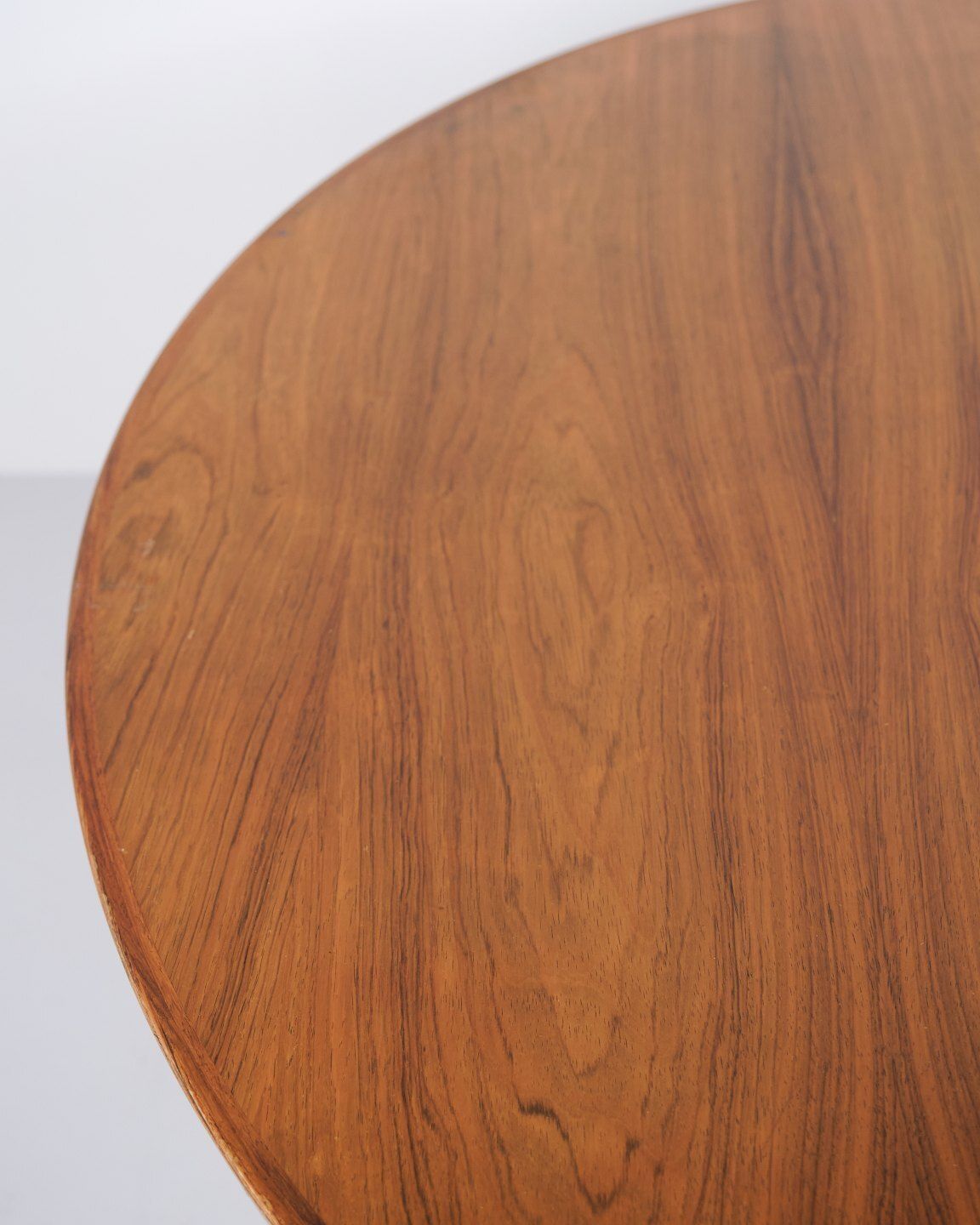 Round Rosewood Dining Table By Sannemanns Møbelfabrik, 1980s. photo buy