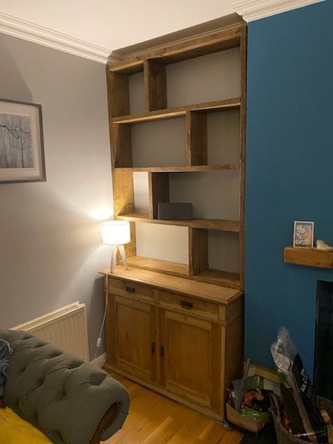 Made To Order Bookcases Pigeon Holes & Cabinets Reclaimed Wood Industrial Style photo for sale