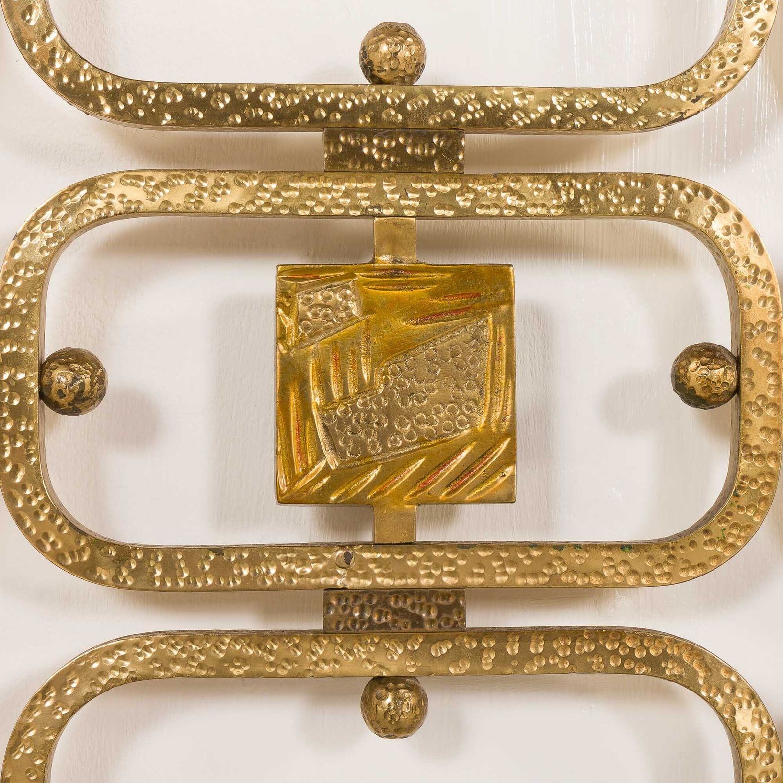 Furniture Italian Brass Bed By Ciansky, Shelba And Luciano Frigerio For Frigerio Di Desio, 1960s photo