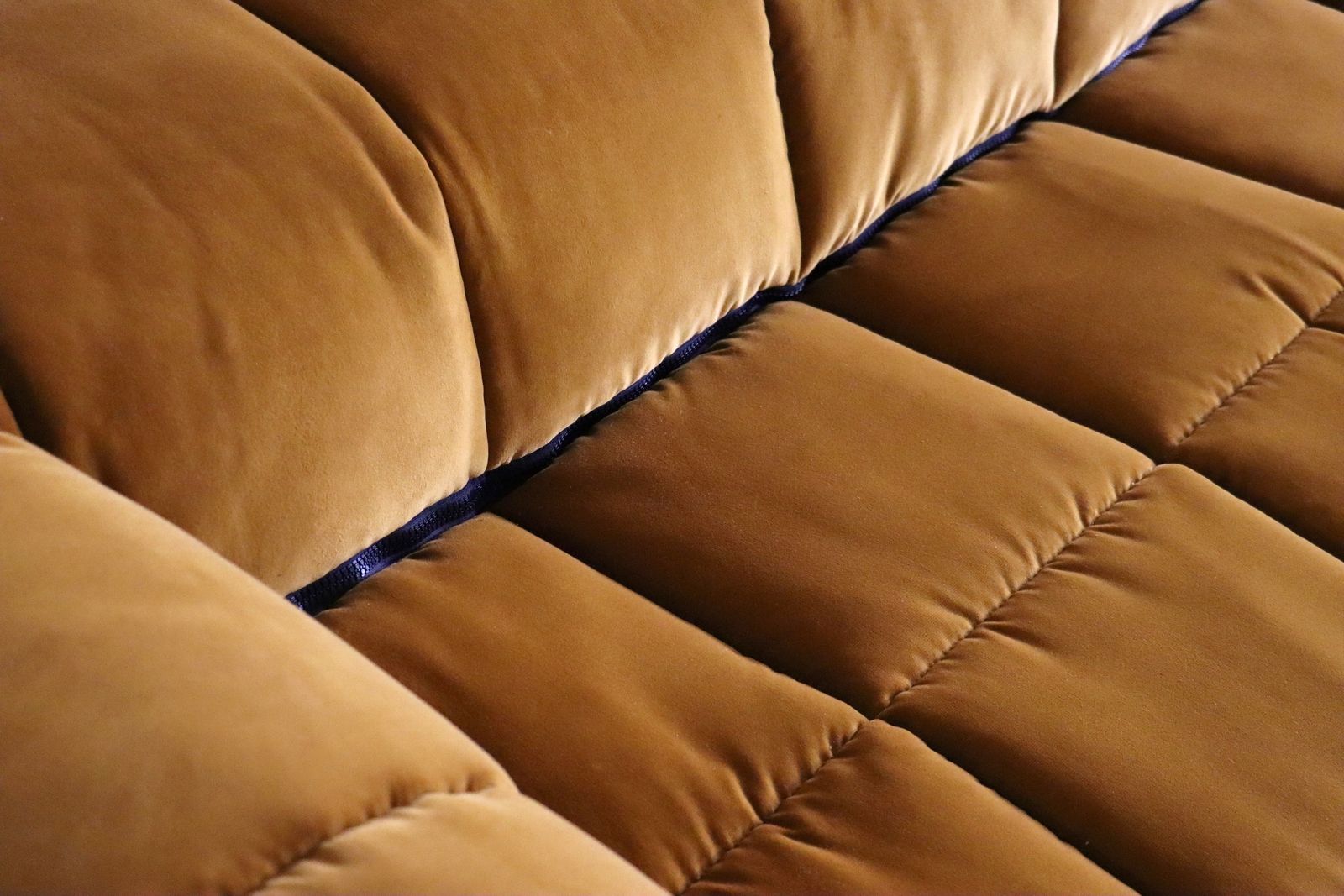 Arflex Strips Sofa Door Cini Boeri In Fluweel, Italië 1968 photo Meubels