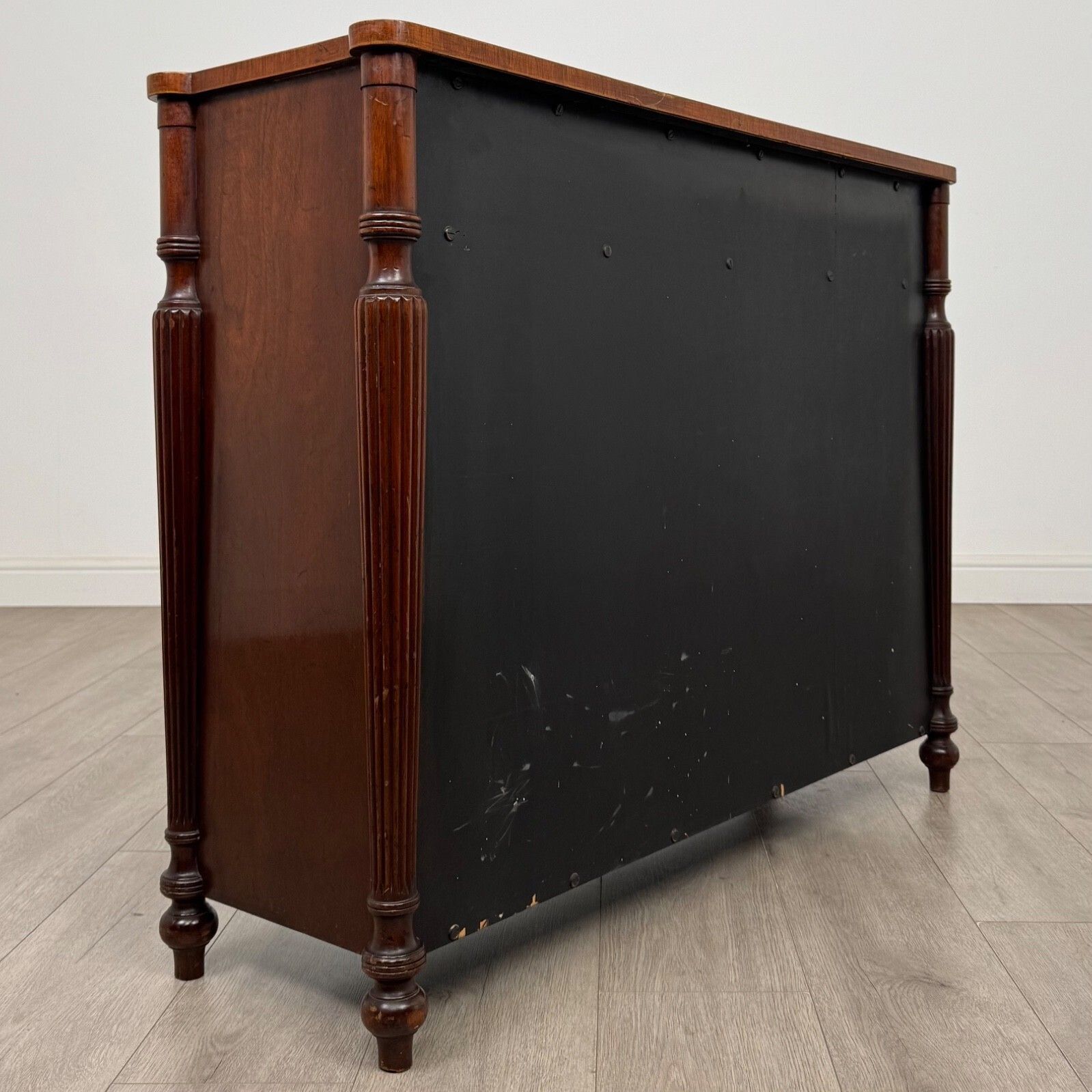 Antique 19th Century Regency Style Cupboard In Mahogany ( Af 5438 ) photo 625.0