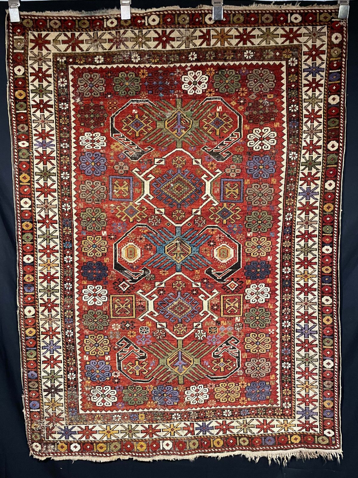 Antique Caucasian Shirvan Bidjov photo furniture